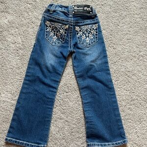 Girls 4T Rodeo Girls jeans with adjustable waist band